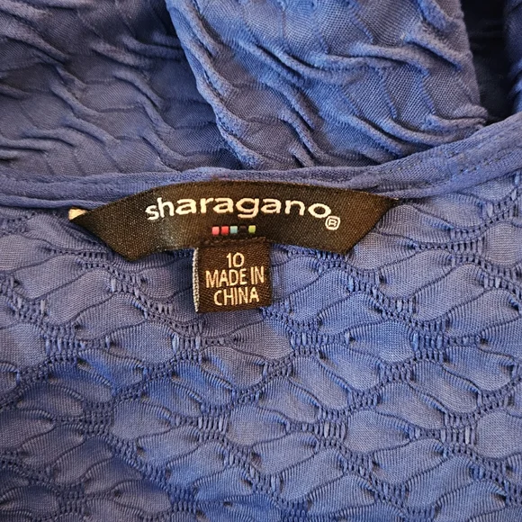 Sharagano Blue Sleeveless Maxi Dress - Size 10💙 - Picture 5 of 7